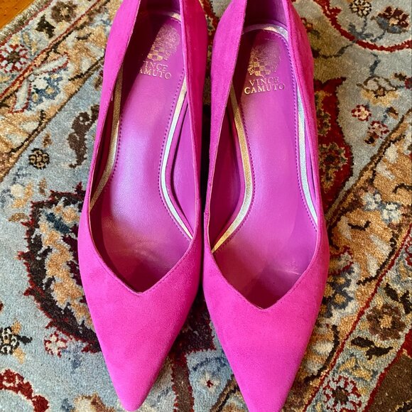 Vince Camuto Margie Pump Mulberry Pink Size 8.5 - Picture 9 of 11